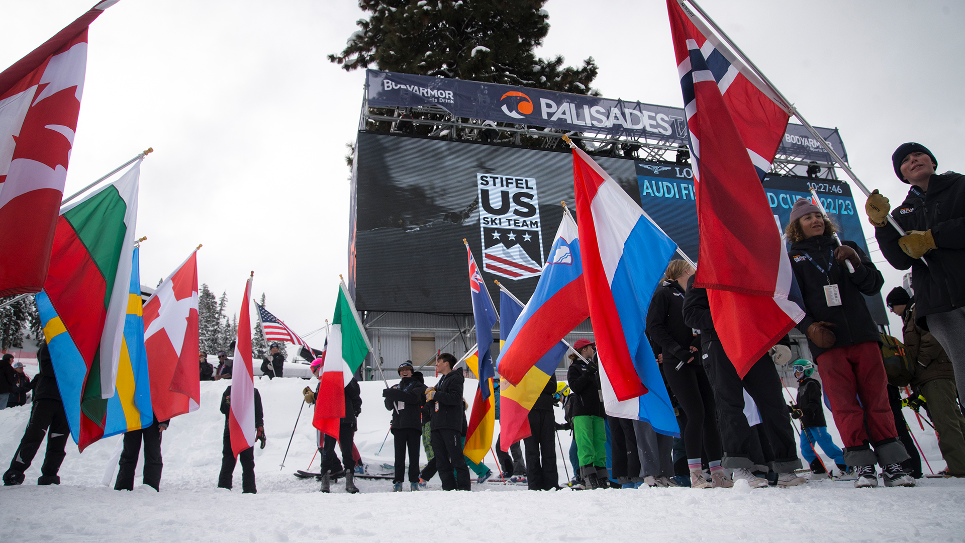 Giant Slalom Opening Ceremonies